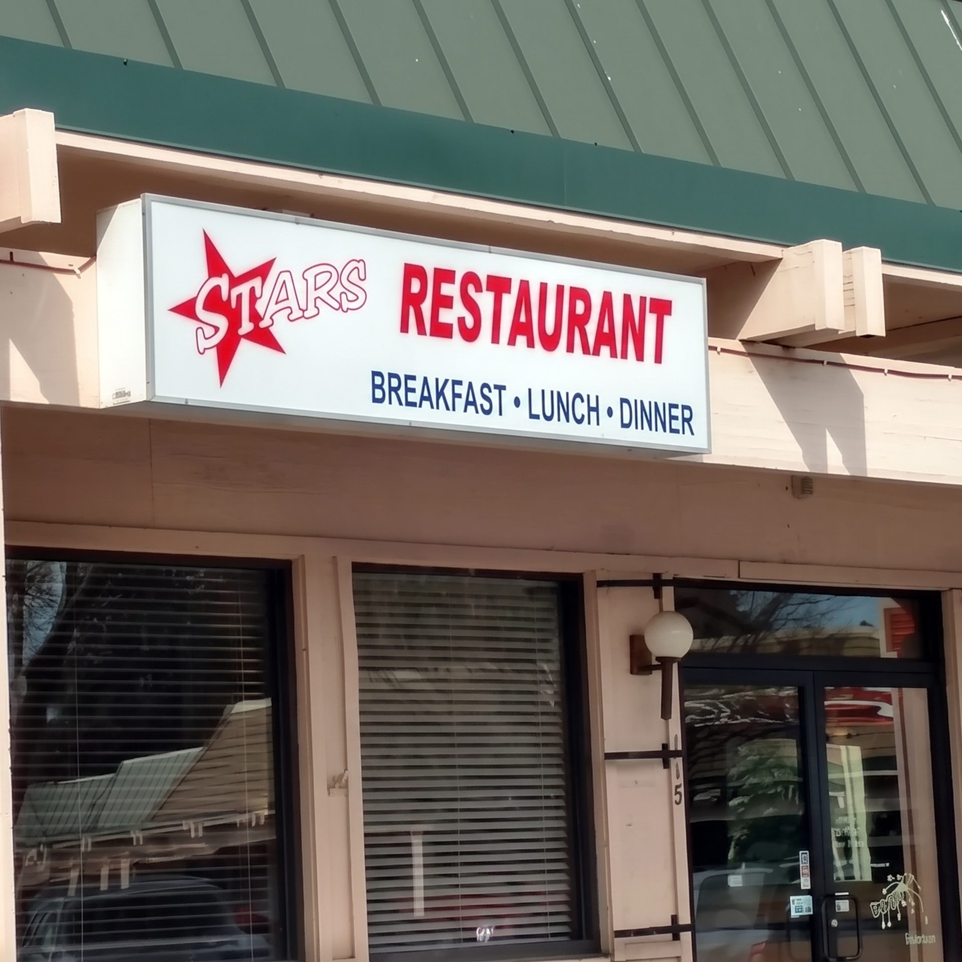 Welcome To Stars Restaurant