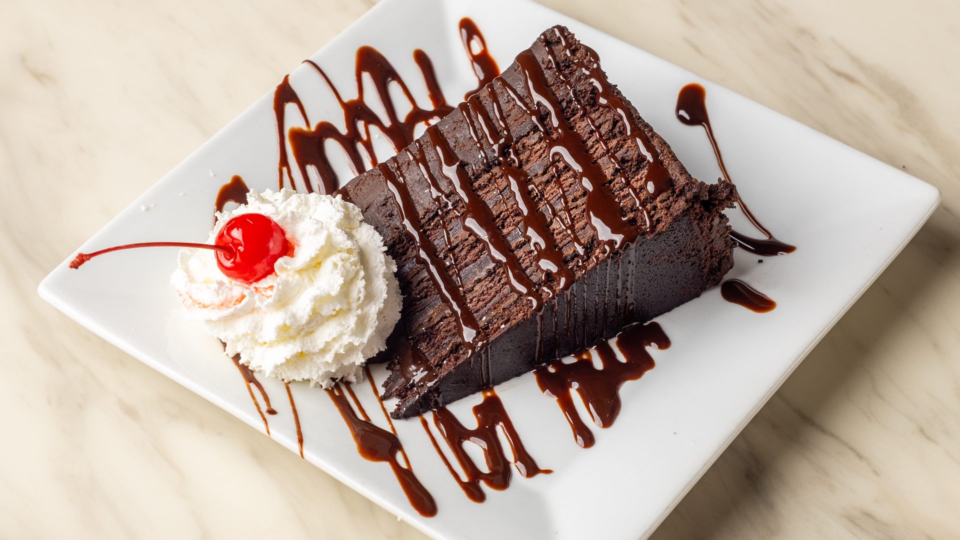 The Ultimate Brownie and chocolate layer cake