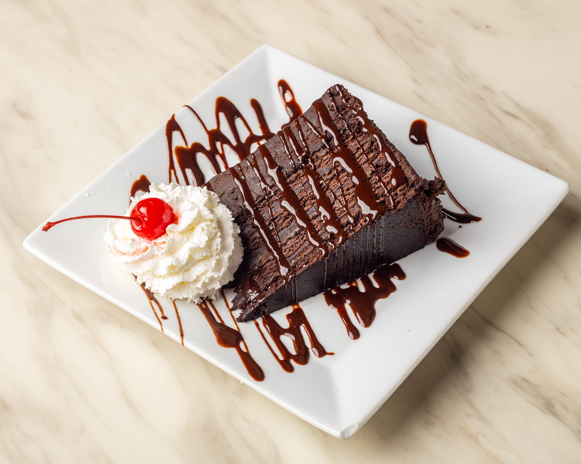 The Ultimate Brownie and chocolate layer cake