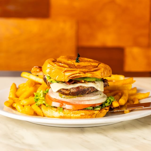 Pepperjack Bacon Burger.