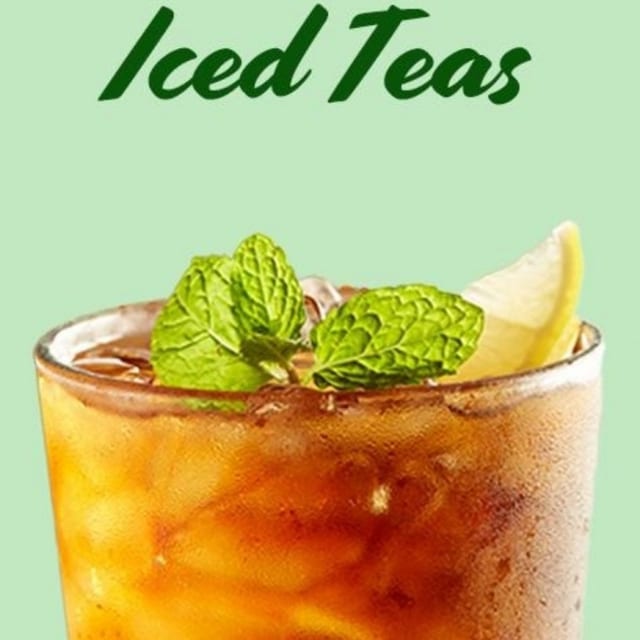 Freshly Brewed Iced Tea.
