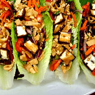 Chicken Thai Lettuce Wraps