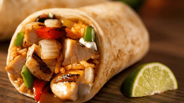 Chicken Burrito.