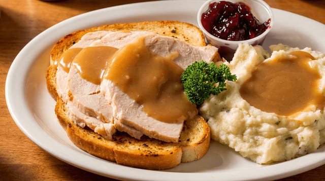 Hot Turkey Sandwich Special.
