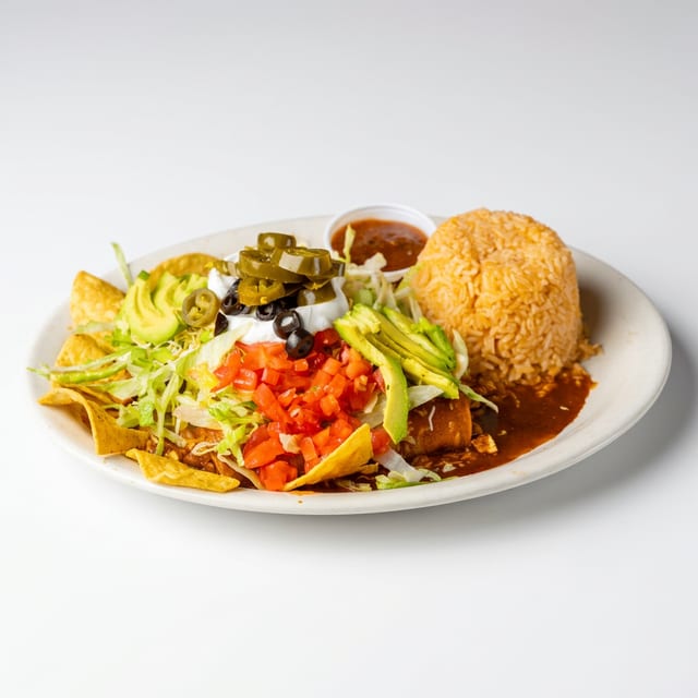 Ground Beef Enchiladas Supreme.