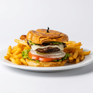 Pepperjack Bacon Burger