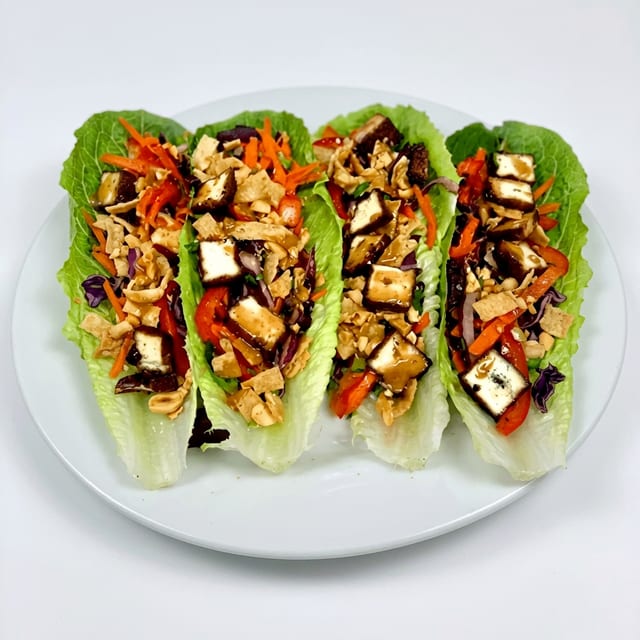 Thai Lettuce Wraps.