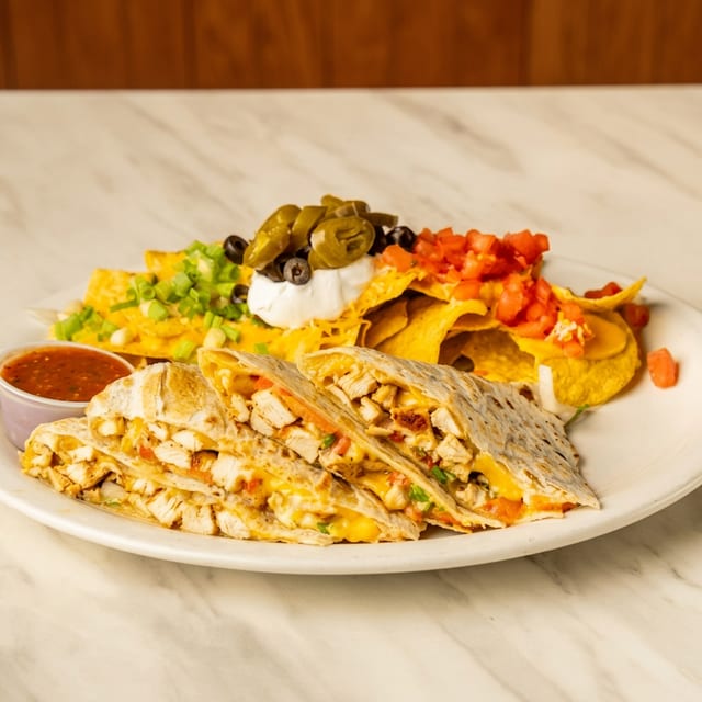 Chicken Quesadilla.
