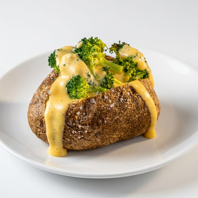 Broccoli n' Cheese Loaded Potato.